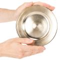 Petites assiettes décoratives rondes et brillantes, 17 cm, lot de 6 | Floristik24.be