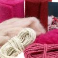 Floristik24 Ensemble artisanal Lehner Wool Romance