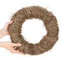 Couronne en matériau naturel, couronne décorative naturelle pour projets de bricolage, 35 cm | Floristik24.be