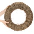 Couronne de vigne naturelle, non traitée, ronde, idéale pour les loisirs créatifs, 45 cm | Floristik24.be