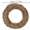 Couronne de vigne naturelle, non traitée, ronde, idéale pour les loisirs créatifs, 45 cm | Floristik24.be