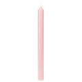 Floristik24 Bougies rustiques coniques roses unies 350/28 mm, lot de 4