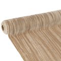 Floristik24 Chemin de table en ruban de velours froissé 25 cm x 2 m