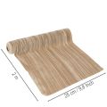 Chemin de table en ruban de velours froissé 25 cm x 2 m | Floristik24.be