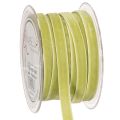 Floristik24 Ruban décoratif en velours pour l'art floral et les projets créatifs, 10 mm x 20 m