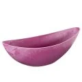 Floristik24 Bol en plastique rose, 39 cm x 13 cm, H 13 cm
