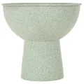 Pot de fleurs rond moderne sur un socle haut, 18 cm | Floristik24.be