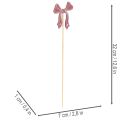 Pics décoratifs à fleurs en forme de nœud, 32 cm, lot de 12 | Floristik24.be