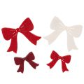 Floristik24 Nœuds décoratifs assortis, assortiment de 48 pièces, pour décorations de Noël et loisirs créatifs, 5 cm.