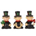 Figurine porte-bonheur de ramoneur à coller, 5 cm, lot de 6 | Floristik24.be