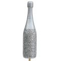 Floristik24 Bouchon de bouteille de champagne 7cm avec mica L30cm 8pcs