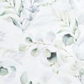 Floristik24 Serviettes motif eucalyptus blanc vert 33x33cm 20pcs