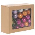 Mini boules de Noël sur fil de