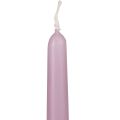 Bougies coniques Bougies Wenzel lilas 250/23mm 12 pcs | Floristik24.be