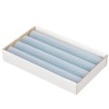 Bougie conique bleue pour