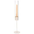 Bougeoir cylindrique en verre