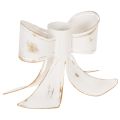Floristik24 Bougeoir vintage en forme de nœud, 12 cm