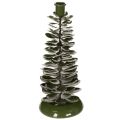 Floristik24 Chandelier en métal vert, décoration sapin de Noël, 28 cm