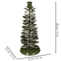 Chandelier en métal vert, décoration sapin de Noël, 28 cm | Floristik24.be