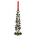 Bougeoir en forme de sapin de