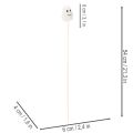 Figurines de fantômes sur bâtonnets en bois, décoration d'Halloween, 54 cm, lot de 8 | Floristik24.be