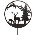 Piquet décoratif, animaux de