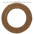 Anneau en mousse florale OASIS® Renewal® Biolit® 40 cm (2 pièces) | Floristik24.be