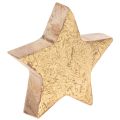 Floristik24 Étoiles décoratives brillantes pour la décoration de table, 5 cm, lot de 9