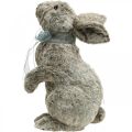 Floristik24 Peluche lapin de Pâques, décoration de vitrine, lapin à poser, décoration printanière H40cm