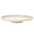 Floristik24 Assiette décorative en métal à motif floral, ronde, 41 cm, présentoir de table
