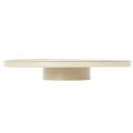 Assiette décorative en métal à motif floral, ronde, 41 cm, présentoir de table | Floristik24.be