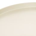 Assiette décorative en métal à motif floral, ronde, 41 cm, présentoir de table | Floristik24.be