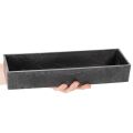 Plateau rectangulaire avec poignées, plateau décoratif pour table, 32 cm | Floristik24.be