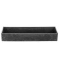 Plateau rectangulaire avec poignées, plateau décoratif pour table, 32 cm | Floristik24.be