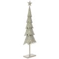 Floristik24 Sapin de Noël décoratif sur pied avec étoile, décoration de table festive, 74 cm