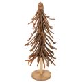 Floristik24 Sapin de Noël en branches de saule sur un socle en bois, 48 cm