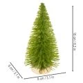 Sapin de Noël artificiel avec socle en bois, petit, 16 cm, lot de 6 | Floristik24.be