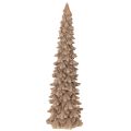 Floristik24 Sapin de Noël décoratif floqué pour décoration hivernale, 34 cm