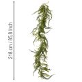Guirlande artificielle de branches de pin avec pommes de pin pour décoration de l'Avent, 218 cm | Floristik24.be