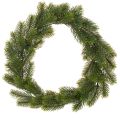 Floristik24 Couronne artificielle de sapin vert pour décoration de porte, 35 cm