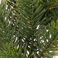Couronne artificielle de sapin vert pour décoration de porte, 35 cm | Floristik24.be