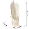 Bougeoir en forme d'ange, doré, pour décoration de table, 50 cm | Floristik24.be
