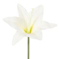Floristik24 Fleurs artificielles de lys tigré blanc pour vases et compositions florales, bouquet de 6 (29 cm).