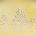 Pot de fleurs en métal orné d'un sapin scintillant, 18 cm | Floristik24.be