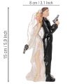 Figurine de mariés pour gâteau, 15,5 cm | Floristik24.be