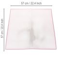 Film floral Transmatt rose résistant à l'humidité, 57 cm, prédécoupé pour bouquets, lot de 20 pièces | Floristik24.be