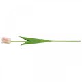Floristik24 Fleur de tige rose artificielle tulipe H67cm