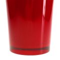 Floristik24 Vase “Fizzy” Ø13,5cm H20cm rouge, 1pièce