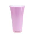 Floristik24 Vase &quot;Fizzy&quot; Ø20cm H35cm violet, 1pc