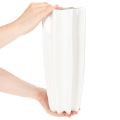 Vase à fleurs cannelé, vase décoratif moderne 38 cm | Floristik24.be